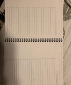 Cambridge Limited Business Notebook, 8-1/4 x 11 Inches, Wirebound, Action Planner, Black (06064) 11" x 8-1/4" 24 71tQdo z3 L