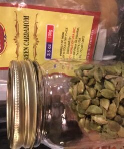 Spicy World Green Cardamom Pods 3.5 Oz - As Seen on Tik Tok - Premium Quality Whole Green Cardamom Pods | Vegan | Large | Aromatic Cardamon 3.5 Ounce (Pack of 1) 32 71tQt0FQUiL