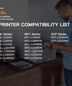 E-Z Ink (TM Compatible Drum Unit (Not Toner) Replacement for Brother DR630 DR 630 Compatible with HL-L2300D HL-L2320D HL-L2340DW HL-L2360DW HL-L2380DW MFC-L2740DW MFC-L2700DW DCP-L2540DW (1 Pack) 17 71tRNRqQUEL