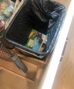 Glad ForceFlex Tall Kitchen Drawstring Trash Bags, 13 Gal, Fresh Clean Scent with Febreze, 110 Ct 110 Count (Pack of 1) 41 71tRVMIOFL