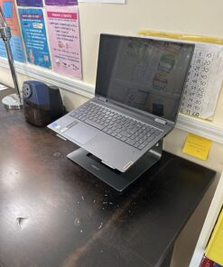 Nulaxy Laptop Stand, Detachable Ergonomic Laptop Mount Computer Stand for Desk, Aluminum Laptop Riser Notebook Stand Compatible with MacBook, Dell XPS, All 10-16" Laptops - Gray A-Grey 37 71tT Syn41L