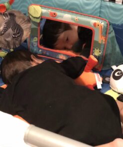 Bright Starts Sit and See Safari Floor Mirror Tummy Time Activity Toy, Ages Newborn + Multi Color 38 71tT4vVtVRL