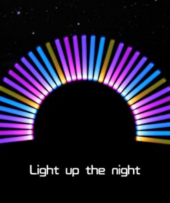 Alternative view of Fun Central 12 Pack - LED Supreme Foam Stick Baton Bulk - Light Up Batons for Wedding, Concert and Party - Multicolor