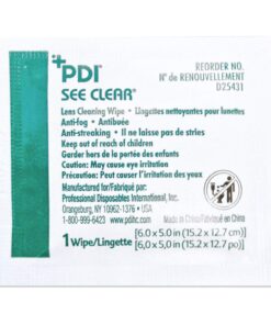 See Clear Lens Cleaning Wipes - Eye Glasses Cleaner Wipes - Non-Scratching, Non-Streaking, Pre-Moistened Wipes - Individual Packet, 6.5 in. x 5 in., 120 Wipes, 1 Pack 7 71tTjna9QhL