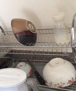 Better Chef DR-22, 22-Inch, Chrome Plated, S-Shaped, Rust-Resistant, 2-Tier Dishrack S-Shape 25 71tTy ILfPL