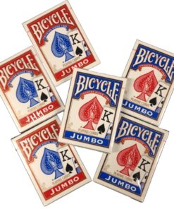 Bicycle Jumbo Index Playing Cards - 6 Decks