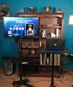 PYLE-PRO Universal Projector Stand -Height & Angle Adjustable Tripod Stand-Hold Laptops, Computers, DJ Equipment & Projectors-Heavy Duty-Perfect for Stage, Studio, & Office Events-Extends 28'' to 46" 48 71tVH9fGC6L 1