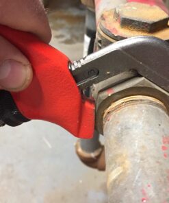 RIDGID 31305 Model E-110 9.5" Offset Hex Jaw Pipe Wrench, Red, Made in The USA 49 71tVjACrkpL