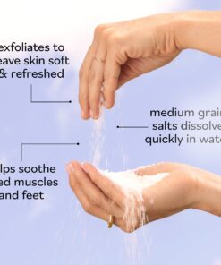 Sky Organics 5 lbs Epsom Salt - 100% Pure Magnesium Sulfate, USP Grade, Kosher, Non-GMO - Bath and Foot Soak, Soothing Body Soak. Made in USA, 26 71tWSY5SsPL