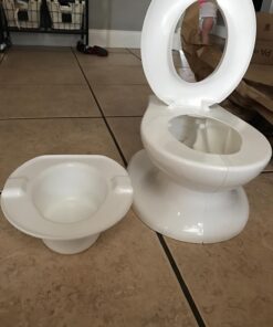 Summer Infant My Size Potty, White - Realistic Potty Training Toilet Looks and Feels Like an Adult Toilet - Easy to Empty and Clean 73 71tWwxUvPJL 1