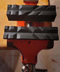 JCL Vise Jaws - Nylon, Multipurpose 4" - Use on any Metal Vise, Magnetic Reversible Pads, Clamp Flat or Round Products 4 Inches 47 71tXdVrOuCL