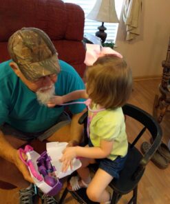 DOC MCSTUFFINS Disney Junior Toy Hospital Doctor's Bag Set, 7-piece Dress Up and Pretend Play Doctor Kit, Officially Licensed Kids Toys for Ages 3 Up Multicolor 46 71tXqtNCc8L