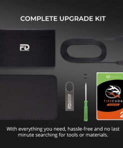 Alternative view of Fantom Drives 2TB Hard Drive Upgrade Kit for Sony PlayStation 4, PS4 Slim, and PS4 Pro (PS4-2TB-KIT) SSD 2TB + 8GB