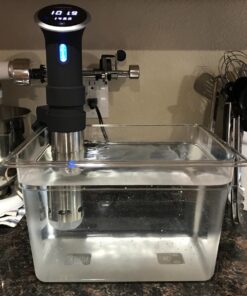 LIPAVI Sous Vide Container Model C10 3.0 Gallon (12 Quarts) 12.7 x 10.3 Inch - NOT INCLUDED: Matching rack and tailored lids for Joule, Anova and more sold separately 12 Quarts 28 71tYFJEUmyL