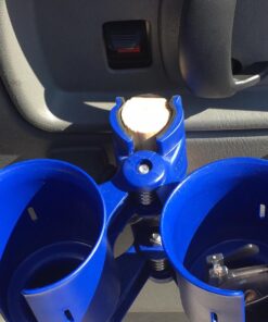 ROBOCUP 12 Colors, Best Cup Holder for Drinks, Fishing Rod/Pole, Boat, Beach Chair, Golf Cart, Wheelchair, Walker, Drum Sticks, Microphone Stand Standard Spring Navy 31 71tYj3wW7L