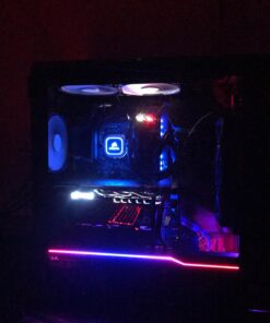 Phanteks (PH-ES518XTG_DBK01) Enthoo Evolv X ATX Case Tempered Glass Windows Digital RGB Black 108 71tYmbyKqTL
