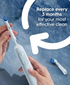 Oral-B Sensitive Gum Care Electric Toothbrush Replacement Brush Heads Refill, 3 Count Sensitive Gum Care Refills (3) 17 71tYs9vcQDL