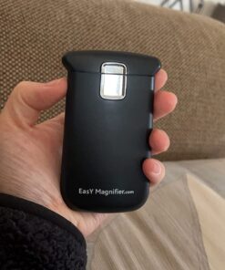 EasY Magnifier Small Pocket Magnifying Glass 3X with LED Light For Reading Fine Print; Mini Lighted Hand Held Acryl Lens; Read Lables In Stores; Magnify Glasses For Close Work;Helpful Gift For Seniors 40 71tZM9P26hL