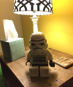 LEGO Star Wars 9002113 Darth Vader Kids Minifigure Light Up Alarm Clock | black/gray | plastic | 9.5 inches tall | LCD display | boy girl | official 35 71tZcmy1G1L