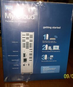 WD 4TB My Cloud Personal Network Attached Storage - NAS - WDBCTL0040HWT-NESN Single Drive 35 71tZgi9kh8L