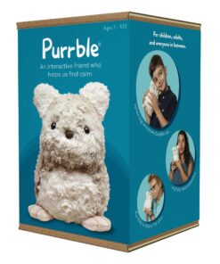 Alternative view of Purrble - Calming Toy Companion with Dynamic Heartbeat and Soothing Purr - Interactive Plush Companion for All Ages - Stuffed Animal Doll for Emotion Regulation - Cuddle and Pet Plushies