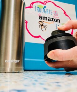 Contigo West Loop Stainless Steel Vacuum-Insulated Travel Mug with Spill-Proof Lid, Keeps Drinks Hot up to 5 Hours and Cold up to 12 Hours, 20oz Steel 60 71tb0ZNq5AL