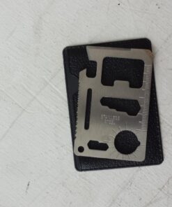 ProTool 11-Tools-in-1 Stainless Steel Credit Card-Sized Survival Tool Silver 7 71tc2Q7uSeL