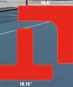 Aoneky Protable Driveway Pickleball Set - Driveway Pickleball Game 20ft Pickleball Net + Marker 12 71tcTg0a6YL