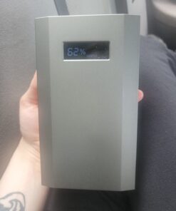 ZeroKor Portable Power Bank with AC Outlet, 65W/110V Portable Laptop Charger Battery Bank, 24000mAh/88.8Wh External Battery Pack,Backup Power Source for Outdoor Tent Camping RV Home Office Emergency Orange Grey 43 71tdgsTaceL