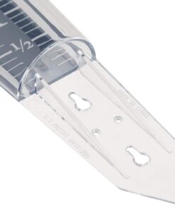 AcuRite 5" Capacity Easy-to-Read Magnifying Acrylic, Blue (00850A3) Rain Gauge 28 71tdxH JHuL