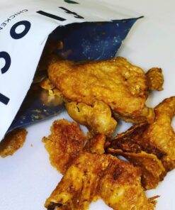 Flock Keto Chicken Skin Chips | Original Flavor | Low Carb, High Protein, Sugar Free, Gluten Free Fried Chicken Skins - Chicken Chips for People | (1oz) 8-Pack Crispy Chicken Flock Chips 45 71teFGEu4xL