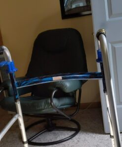 Drive Medical 10226-1 Trigger Release Folding Walker, Brushed Steel 35 71tfCMpWyaL