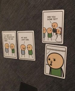 Joking Hazard by Cyanide & Happiness - a funny comic building party game for 3-10 players, great for game night White 45 71tfhvLtR9L