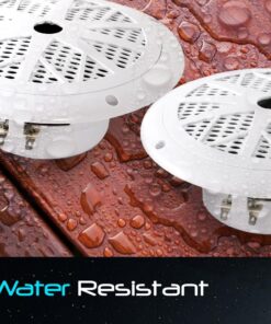 Pyle Marine Receiver & Speaker Kit - In-Dash LCD Digital Stereo Built-in Bluetooth & Microphone w/ AM FM Radio System 5.25’’ Waterproof Speakers (2) MP3/USB/SD Readers & Remote Control - PLMRKT36WT White 20 71tfxwAhZDL