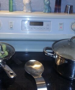 Cook N Home Kitchen Cookware Sets, 12-Piece Basic Stainless Steel Pots and Pans, Silver Stainless Steel Handle 52 71thiJp6PnL