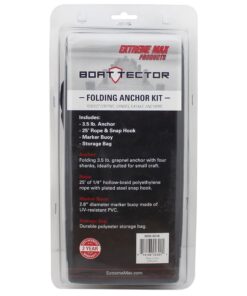 Extreme Max 3006.6548 BoatTector Complete Grapnel Anchor Kit for Small Boats, Kayaks, PWC, Jet Ski, Paddle Boards, etc. - 3.5 lbs. 3.5 lbs. - Painted/Galvanized 21 71tiEIjfiWL