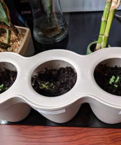 Mkono 2 Pack Watering Can, 250ML and 500ML Succulent Watering Bottle Plant Flower Squeeze Bottle Plastic Bend Mouth Safety Wash Bottle, Small and Medium, White 38 71tiQ5FdWML