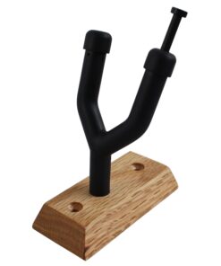 Alternative view of Vizcaya Hardwood Home & Studio Wall Mount Violin Hanger with Bow Holder(VLH30) VLH30