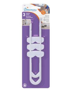 Dreambaby Sliding Cabinet Child Safety Locks - U Shaped for Knobs and Handles 3 Count (Pack of 1) 25 71tidj317oL