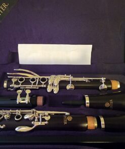 K&M König & Meyer 15222.000.55 Clarinet In-Bell Portable Stand - Lightweight with 4 Leg Folding Base - Fits A and B Clarinets - Stable Secure Base - Professional Grade - Made in Germany - Black 26 71tiyoq09L