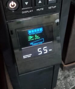 CyberPower CP1500PFCLCD PFC Sinewave UPS System, 1500VA/1000W, 12 Outlets, AVR, Mini Tower 65 71tiyqDRCuL