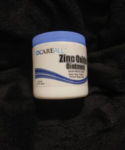 CareALL 15 oz Zinc Oxide 20% Skin Protectant Barrier Ointment Provides Relief and Treatment of Diaper Rash and Chafing. Helps Seal Out Wetness. 31 71tji7z4xL