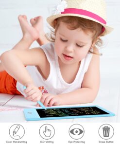 ORSEN LCD Writing Tablet 10 Inch, Colorful Doodle Board Drawing Pad for Kids, Drawing Board Writing Board Drawing Tablet, Educational Christmas Boys Toys Gifts for 3 4 5 6 Year Old Boys, Girls Blue 18 71tkbIdLlLL