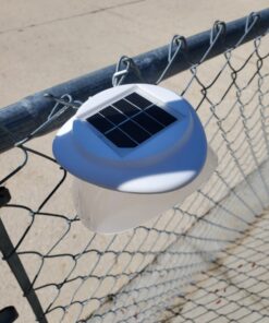 DBF Outdoor Solar Gutter Lights【Upgraded Version】 Solar Fence Post Lights Wall Mount Decorative Deck Lighting Auto On/Off Solar Landscape Lights for Eaves Yard Garden Highlight Gate (Pack of 6) White 35 71tl4sc6WZL