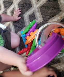 Learning Resources Snap-n-Learn Alphabet Alligators, Fine Motor Toy, 26 Double-Sidedpiece, Ages 18 Months +, Multicolor 35 71tlYk6HRVL