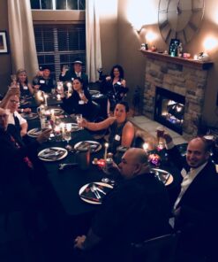 LinenTablecloth 90 x 132-Inch Rectangular Polyester Tablecloth with rounded corners Black 90" x 132" 27 71tldMNaIEL