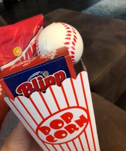 Neliblu Baseball Sports Themed 2.5in Foam Squeeze Balls for Stress and Anxiety Relief - Baseball Sport Stress Balls - Bulk Baseball Party Favors and Decoration - Improve Grip and Dexterity - 1 Dozen 32 71tlgtCCD9L