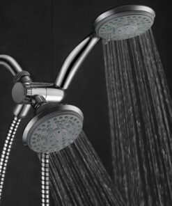 Aquadance by HotelSpa 24-Setting Slimline Showerhead and Hand Shower Combo 30 71tlngGd5UL