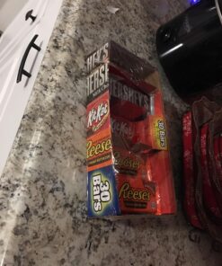 HERSHEY'S, KIT KAT and REESE'S Milk Chocolate Assortment Candy Bars, Individually Wrapped, 45 oz Bulk Value Pack (30 Piece) 33 71tlpP m6XL