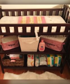 Dream On Me Emily Changing Table In Espresso, Comes With 1" Changing Pad, Features Two Shelves, Portable Changing Station, Made Of Sustainable New Zealand Pinewood 37 71tlrAdEUNL